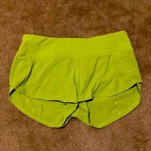 Lululemon speed up shorts
